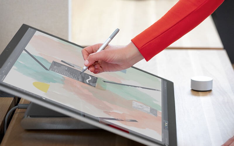 Surface Studio 2 lifestyle designer