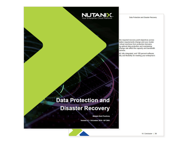 Best Practices for Data Protection and Disaster Recovery cover
