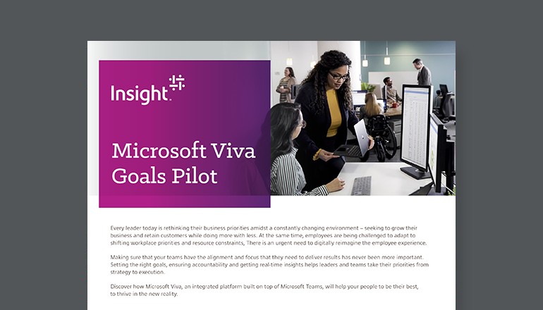 Microsoft Viva Goals Pilot
