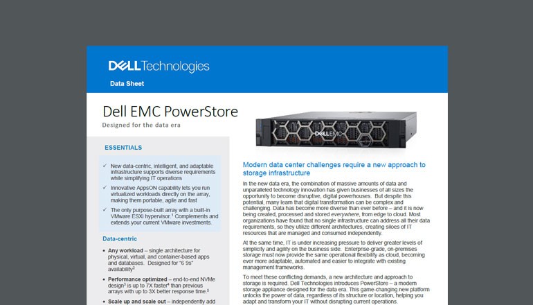 Dell EMC PowerStore thumbnail
