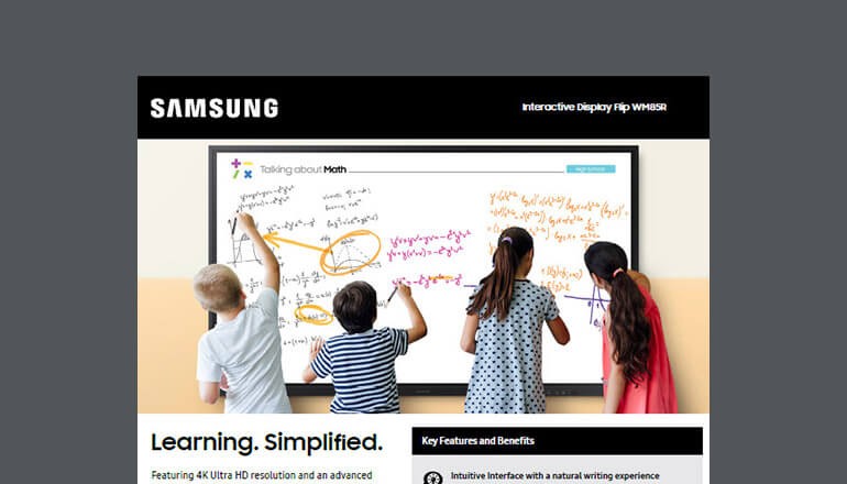 Samsung Interactive Display Flip thumbnail