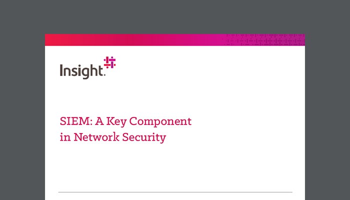 SIEM: A Key Component in Network Security whitepaper cover