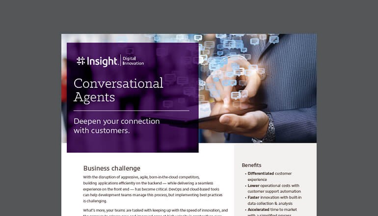 Conversational Agents Solution cover