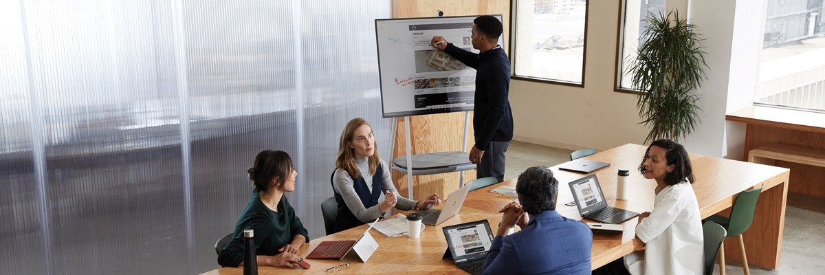 Smart Meeting Room Technology to Inspire Team Collaboration