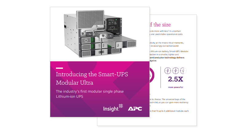 Schneider Electric APC Smart-UPS Modular Ultra cover