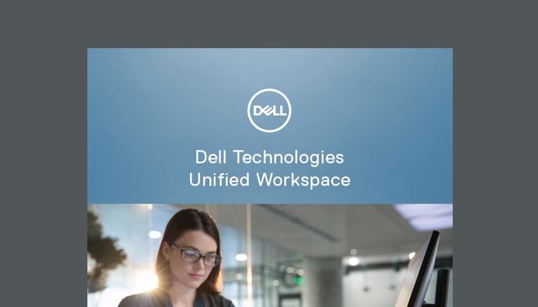 Cover of Dell Technologies Unified Workspace available to download below