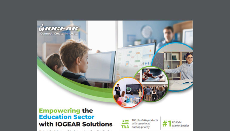 IOGEAR Education Solutions Guide Thumbnail of asset available to download below