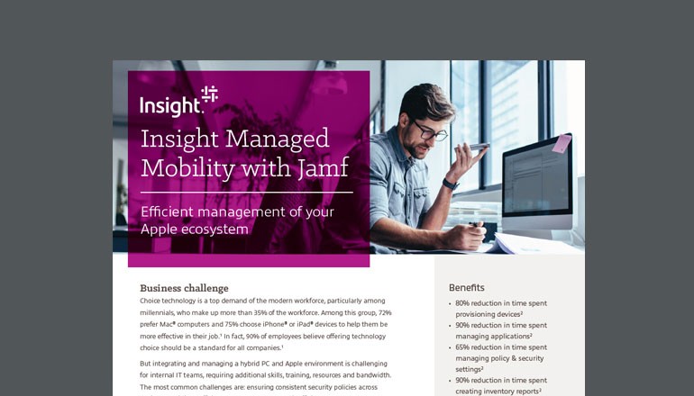 Insight Managed Mobility with Jamf thumbnail
