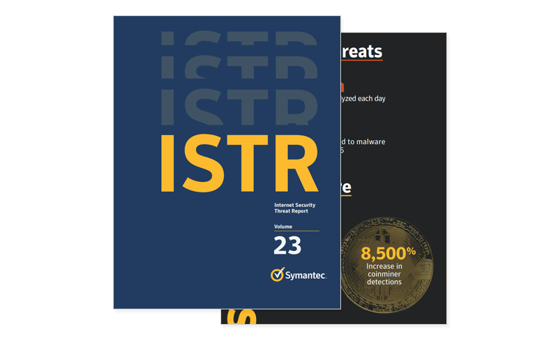 Symantec 2018 Internet Security Threat Report cover