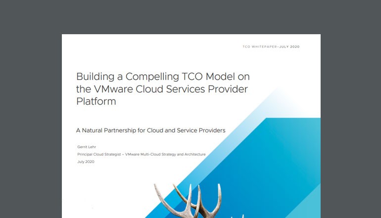 Building a Compelling TCO Model on the VMware Cloud Services Provider Platform Thumbnail of asset available to download below