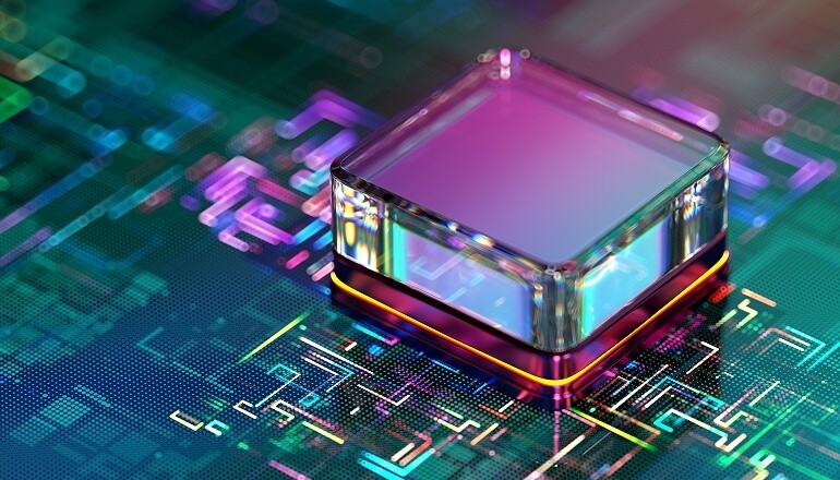 3D Computer chip