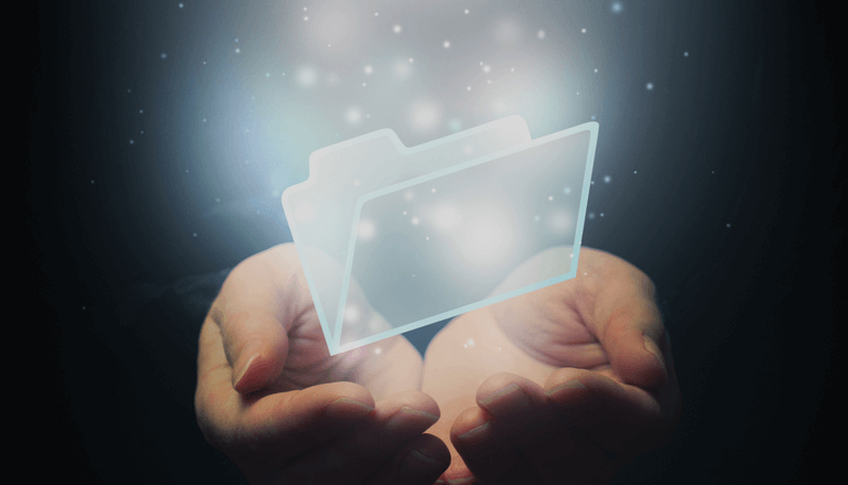 Hands on tablet device