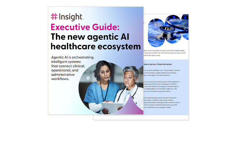 Executive Guide: The New Agentic AI Healthcare Ecosystem Thumbnail of asset