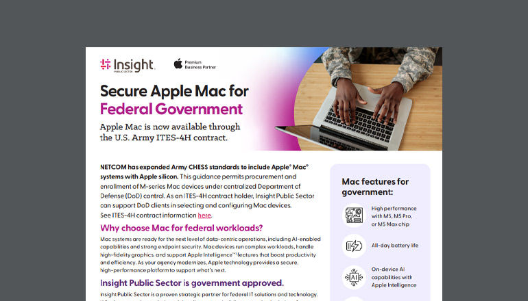 Secure Apple Mac for Federal Government Thumbnail of asset available to download below