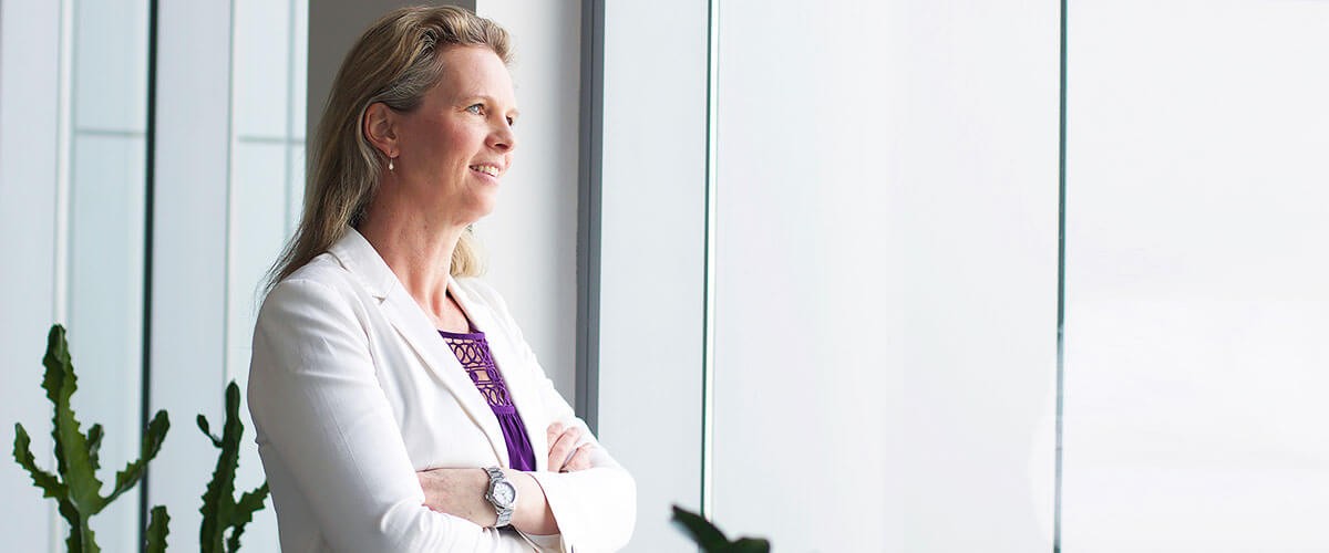 Concept of modern city with digital signal pings sending to the cloud. Data protection, Customized IT solutions.