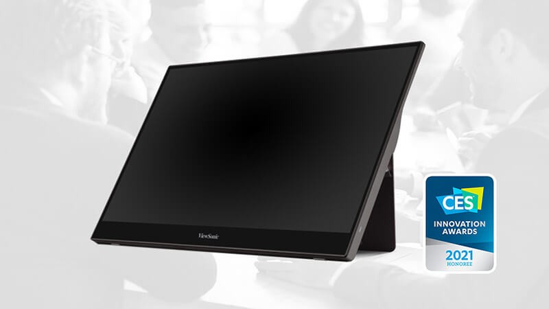 Product view of ViewSonic TD1655 Touch Monitor