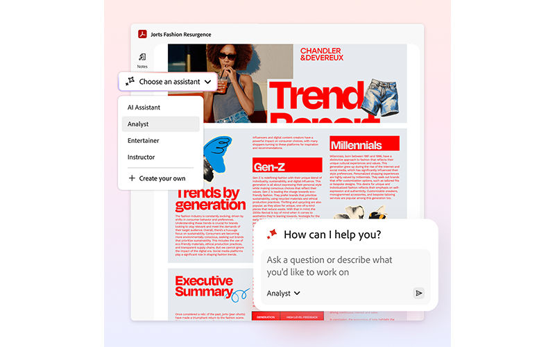 Adobe Acrobate AI Assistant graphic