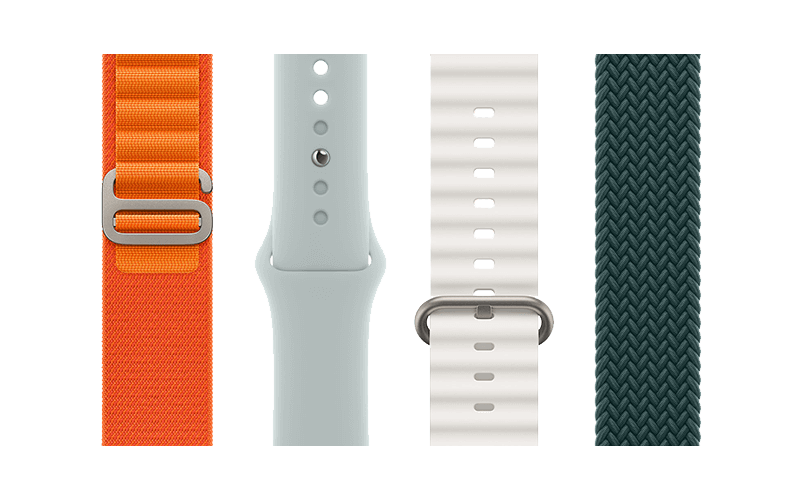 Apple Watch bands with different styles
