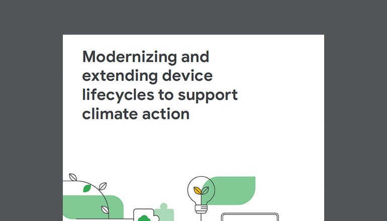 Modernizing and extending device lifecycles to support climate action