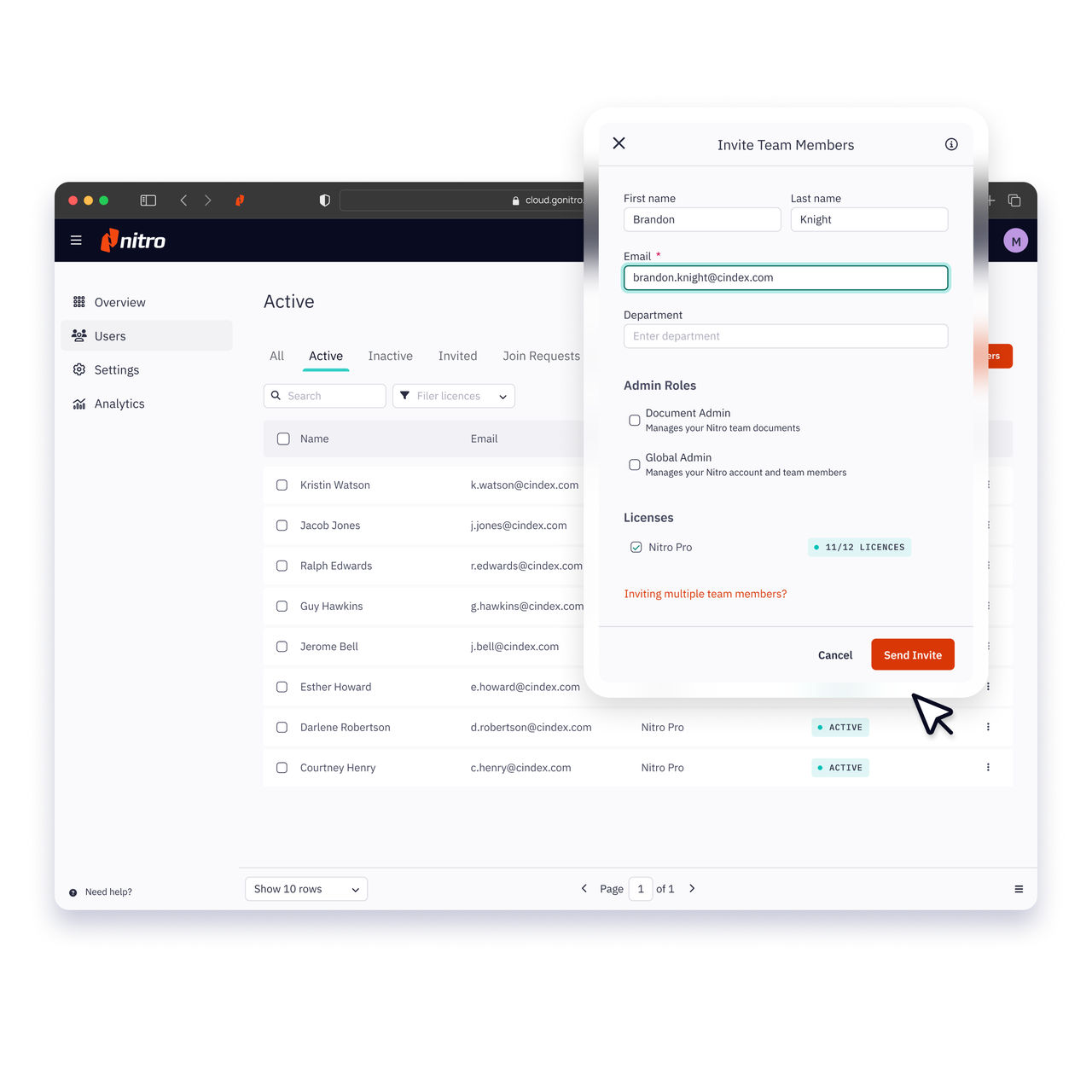Nitro Admin Portal Nitro Admin Portal