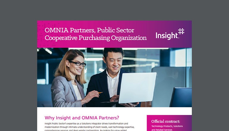 OMNIA Partners, Public Sector Cooperative Purchasing Organization datasheet thumbnail