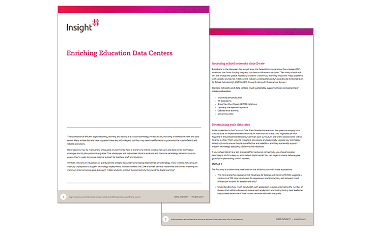 Enriching Education Data Centers whitepaper thumbnail