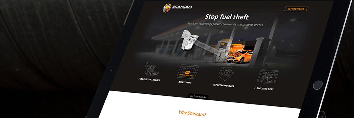 Scancam App running on Ipad